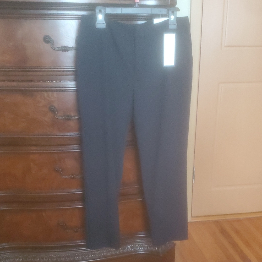 Charter Club Black Straight Leg Pants